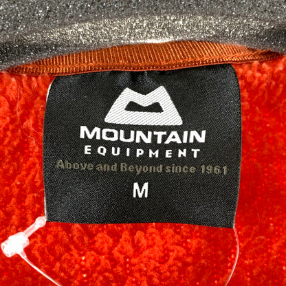 【中古品】【メンズ】 MOUNTAIN EQUIPMENT マウンテンイクイップメント 425180 PILE FLEECE CARDIGAN フリースカーディガン FULL ZIP　 144-261009-ny-07-fuzh サイズ：M カラー：オレンジ 万代Net店