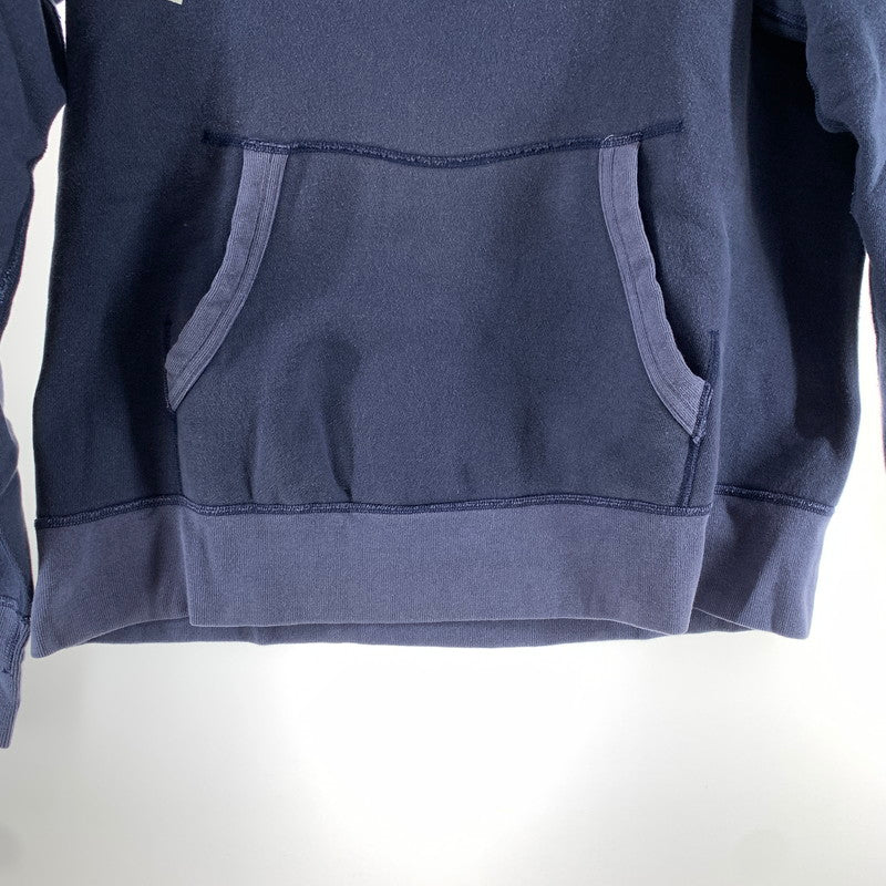 【中古品】【メンズ】 BARNS OUTFITTERS バーンズ アウトフィッターズ パーカー 　 145-261009-ny-04-fuzh サイズ：1 カラー：ネイビー 万代Net店