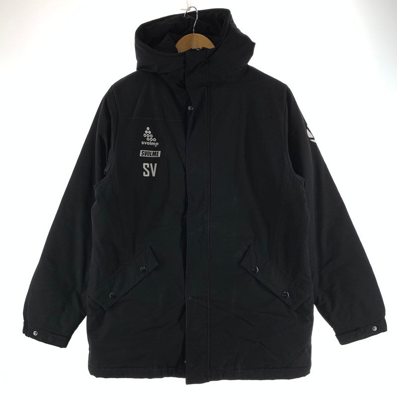 【中古品】【メンズ】 SVOLME スボルメ 発熱中綿ハーフコート 148-261009-ny-12-fuzh サイズ：M カラー：ブラック 万代Net店