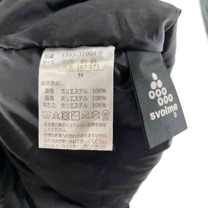 【中古品】【メンズ】 SVOLME スボルメ 発熱中綿ハーフコート 148-261009-ny-12-fuzh サイズ：M カラー：ブラック 万代Net店