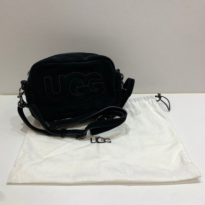 【中古品】【レディース】 UGG アグ 1113870 JANEY II UGG クロスボディバッグ シープスキン.スエード 保存袋付属 カバン 188-261009-ny-01-fuzh カラー：ブラック 万代Net店