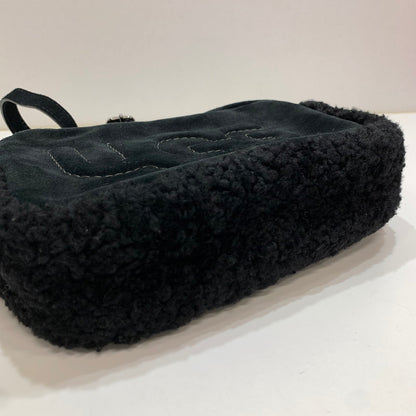 【中古品】【レディース】 UGG アグ 1113870 JANEY II UGG クロスボディバッグ シープスキン.スエード 保存袋付属 カバン 188-261009-ny-01-fuzh カラー：ブラック 万代Net店