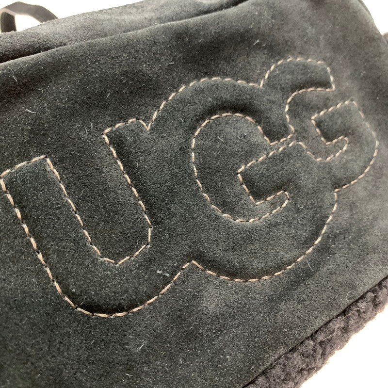 【中古品】【レディース】 UGG アグ 1113870 JANEY II UGG クロスボディバッグ シープスキン.スエード 保存袋付属 カバン 188-261009-ny-01-fuzh カラー：ブラック 万代Net店