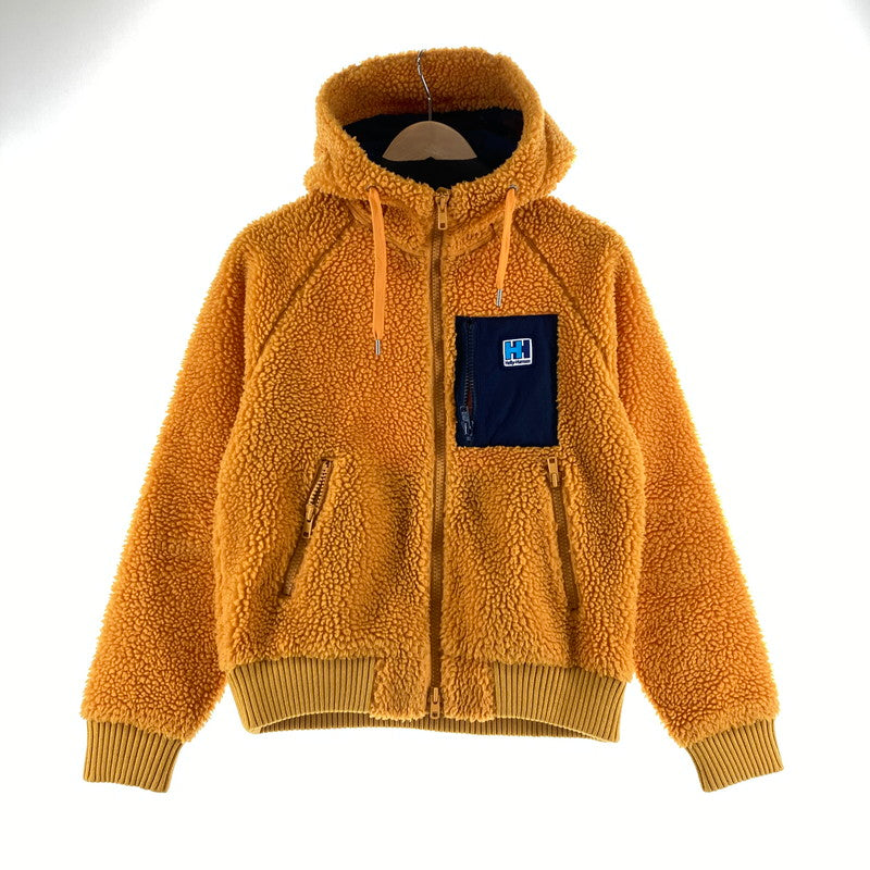 【中古品】【レディース】 HELLY HANSEN ヘリーハンセン HOE51964 FIBERPILE THERMO HOODIE ボア フリース カラーORANGE SIZE:M 169-261009-ky-16-fuzh 万代Net店