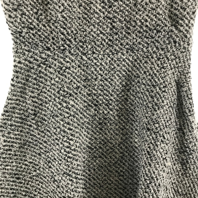 【中古品】【レディース】 RIENDA リエンダ ニットワンピース BLACK ノースリーブ フレア タグ付き ワンピ 女性用 上品 おしゃれ 170-261018-io-08-fuzh サイズ：M カラー：ブラック.ツイード 万代Net店