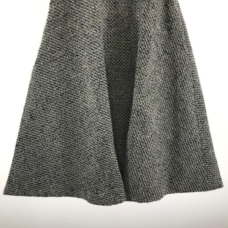 【中古品】【レディース】 RIENDA リエンダ ニットワンピース BLACK ノースリーブ フレア タグ付き ワンピ 女性用 上品 おしゃれ 170-261018-io-08-fuzh サイズ：M カラー：ブラック.ツイード 万代Net店