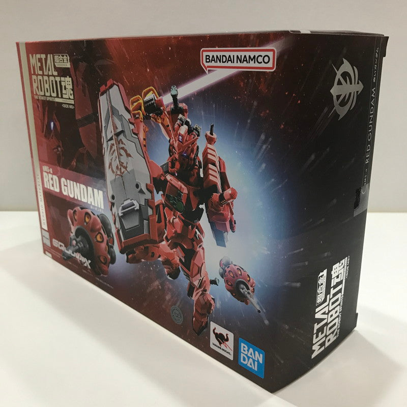 【中古美品】 未開封 METAL ROBOT魂 赤いガンダム フィギュア ※箱傷みあり 056-261014-io-24-fuzh 万代Net店