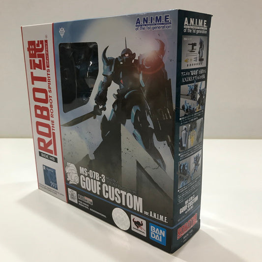 【中古美品】 未開封 ROBOT魂 グフ・カスタム ver. A.N.I.M.E フィギュア 056-261014-io-19-fuzh 万代Net店