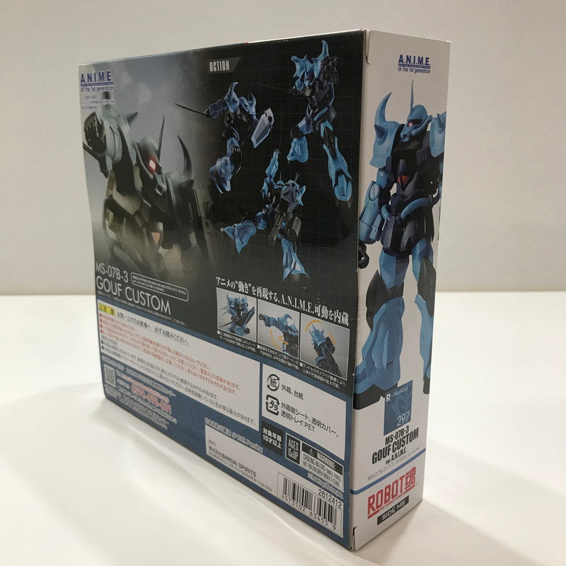 【中古美品】 未開封 ROBOT魂 グフ・カスタム ver. A.N.I.M.E フィギュア 056-261014-io-19-fuzh 万代Net店