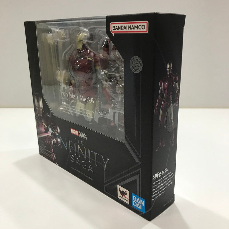 【中古美品】 未開封 S.H.Figuarts アイアンマン マーク６(THE INFINTY SAGA) フィギュア 055-261014-io-22-fuzh 万代Net店