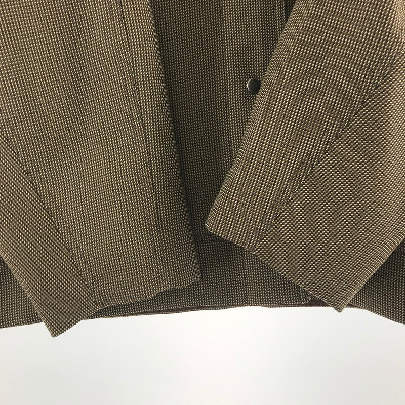 【中古品】【レディース】 TODAYFUL トゥデイフル HOUNDSTOOTH RAGLAN JACKET ハウンドトゥース ラグランジャケット BROWN 12420103 上着 アウター 169-261018-io-01-fuzh サイズ：38 カラー：ブラウン.千鳥格子 万代Net店