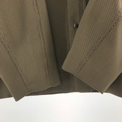 【中古品】【レディース】 TODAYFUL トゥデイフル HOUNDSTOOTH RAGLAN JACKET ハウンドトゥース ラグランジャケット BROWN 12420103 上着 アウター 169-261018-io-01-fuzh サイズ：38 カラー：ブラウン.千鳥格子 万代Net店