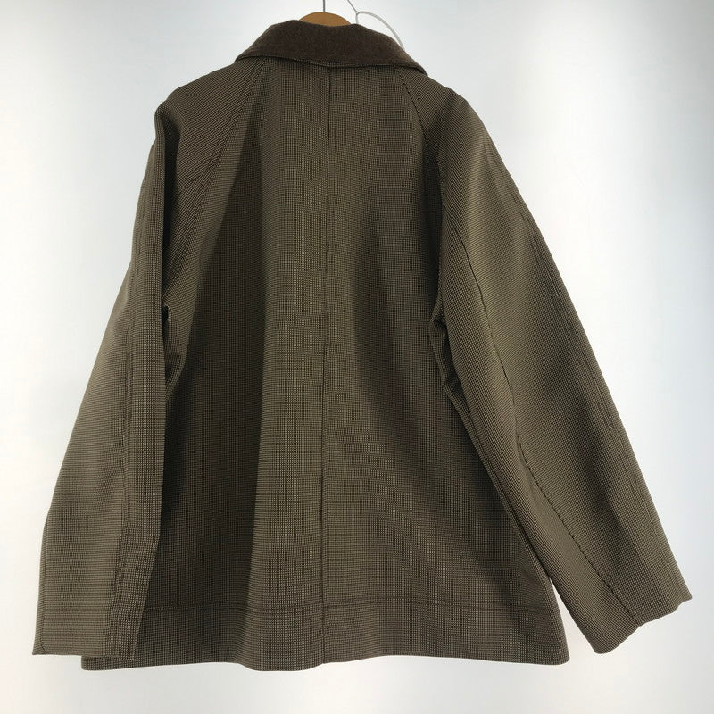 【中古品】【レディース】 TODAYFUL トゥデイフル HOUNDSTOOTH RAGLAN JACKET ハウンドトゥース ラグランジャケット BROWN 12420103 上着 アウター 169-261018-io-01-fuzh サイズ：38 カラー：ブラウン.千鳥格子 万代Net店