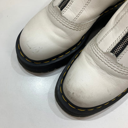 【中古品】【レディース】 DR.MARTENS ドクターマーチン AW006 JETTA ZIP BOOTS 靴 WHITE UK5 ※汚れ・キズ・使用感あり 167-261028-io-11-fuzh サイズ：24.0cm カラー：ホワイト 万代Net店