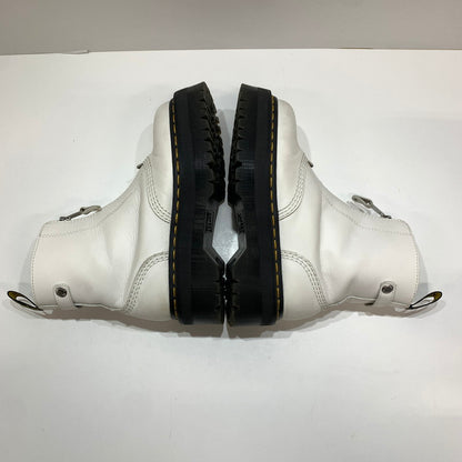 【中古品】【レディース】 DR.MARTENS ドクターマーチン AW006 JETTA ZIP BOOTS 靴 WHITE UK5 ※汚れ・キズ・使用感あり 167-261028-io-11-fuzh サイズ：24.0cm カラー：ホワイト 万代Net店