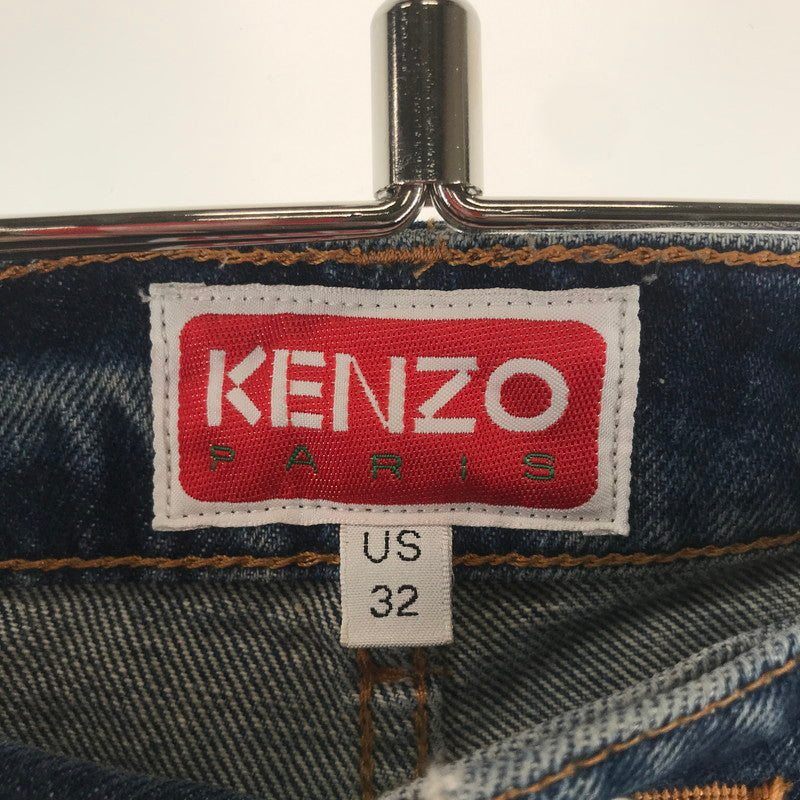 【中古品】【メンズ】 KENZO ケンゾー FD55DP3316A3 DENIM PANTS デニムパンツ BLUE ジーパン ジーンズ 152-261013-io-16-fuzh サイズ：US32 カラー：ブルー 万代Net店