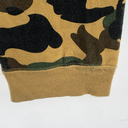 【中古品】【メンズ】 A BATHING APE アベイシングエイプ 1ST CAMO SHARK SWEAT PANTS カモシャークスウェットパンツ ボトムス 153-261010-gm-29-fuzh サイズ：L カラー：カモフラ 万代Net店