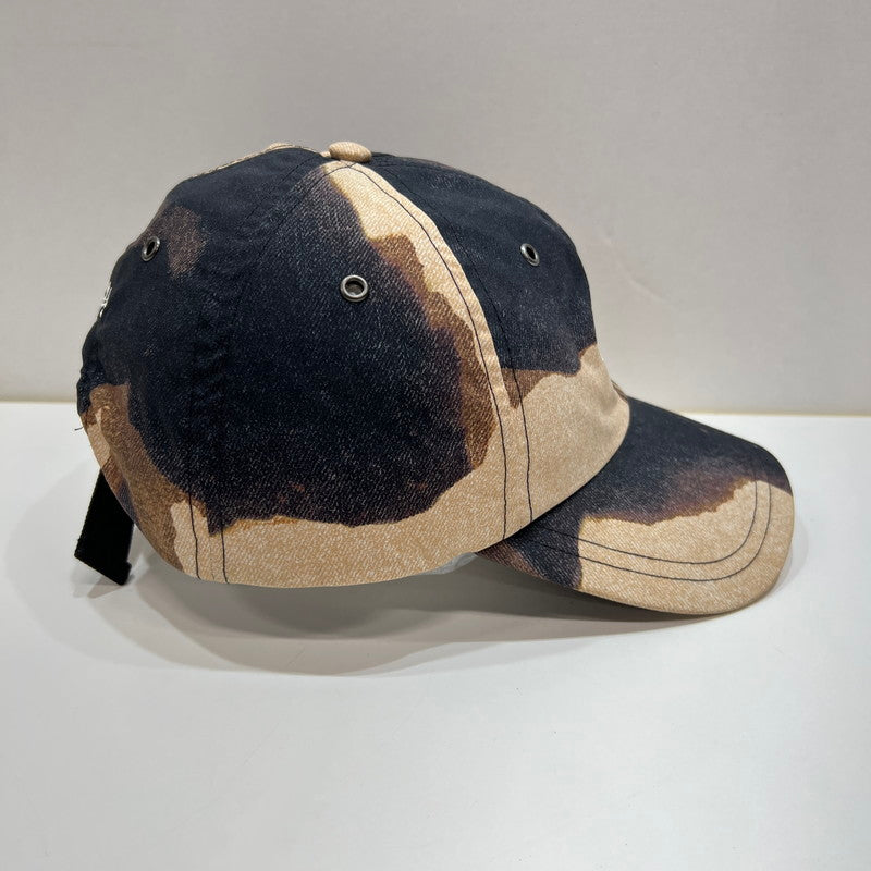 【中古品】【メンズ】 SUPREME×THE NORTH FACE シュプリーム×ザ・ノースフェイス BLEACHED DENIM PRINT 6-PANEL CAP カラーBLACK.BROWN SIZE:FREE 149-261009-ky-01-fuzh 万代Net店
