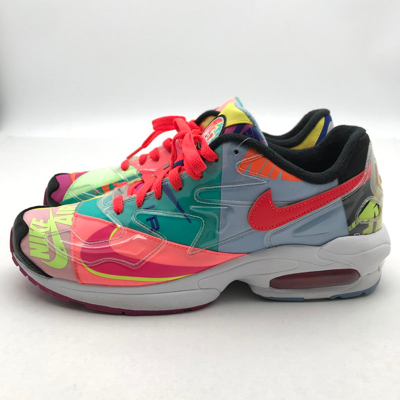 【中古品】【メンズ】 NIKE×atmos ナイキ×アトモス BV7406-001 AIR MAX 2 LIGHT エアマックス2ライト スニーカー 靴 ※汚れ有 160-261013-vt-89-fuzh サイズ：28.0cm カラー：マルチカラー ※左右非対称 万代Net店