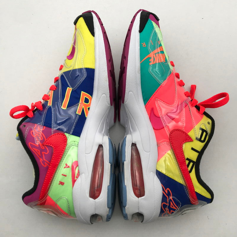【中古品】【メンズ】 NIKE×atmos ナイキ×アトモス BV7406-001 AIR MAX 2 LIGHT エアマックス2ライト スニーカー 靴 ※汚れ有 160-261013-vt-89-fuzh サイズ：28.0cm カラー：マルチカラー ※左右非対称 万代Net店