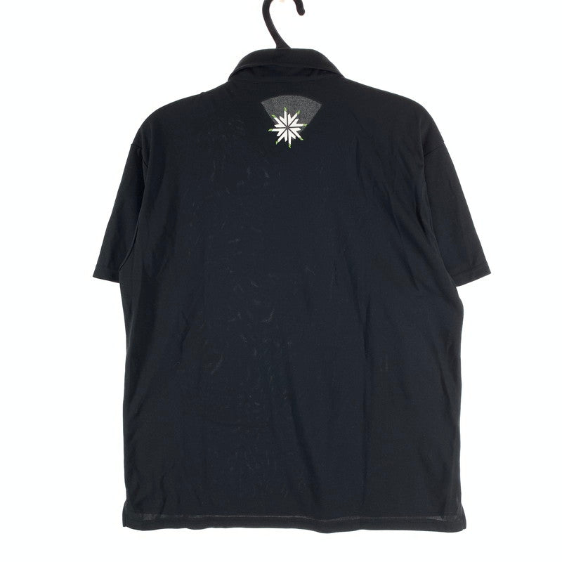 【中古品】【レディース】 EGOZARU エゴザル ポロシャツ 半袖 148-261010-gm-06-fuzh サイズ：XL カラー：ブラック 万代Net店