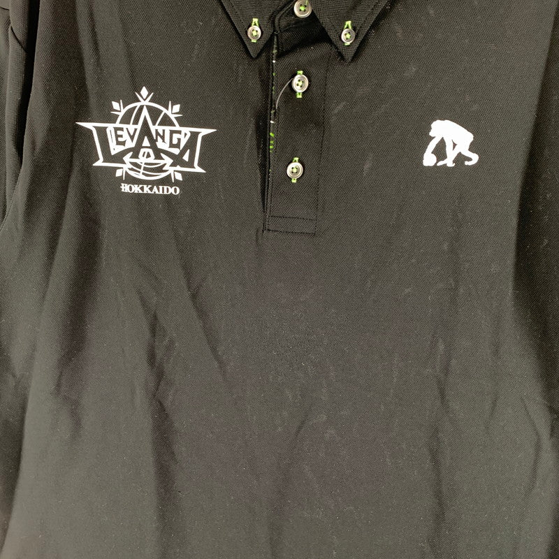 【中古品】【レディース】 EGOZARU エゴザル ポロシャツ 半袖 148-261010-gm-06-fuzh サイズ：XL カラー：ブラック 万代Net店