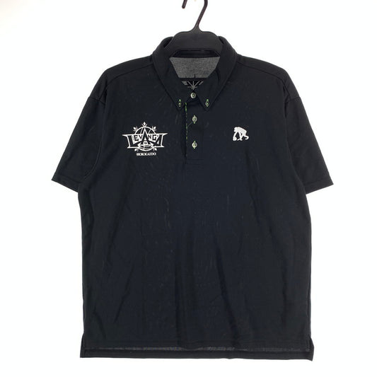 【中古品】【レディース】 EGOZARU エゴザル ポロシャツ 半袖 148-261010-gm-04-fuzh サイズ：XL カラー：ブラック 万代Net店
