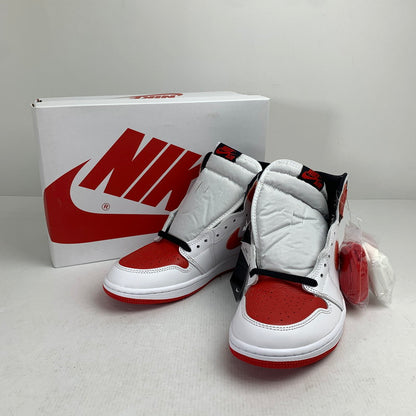 【中古美品】【メンズ】 NIKE ナイキ 555088-161 AIR JORDAN 1 HIGH OG "HERITAGE" エアジョーダン 1 ハイ スニーカー 靴 160-261014-mh-07-fuzh サイズ：27cm カラー：ホワイト・レッド 万代Net店
