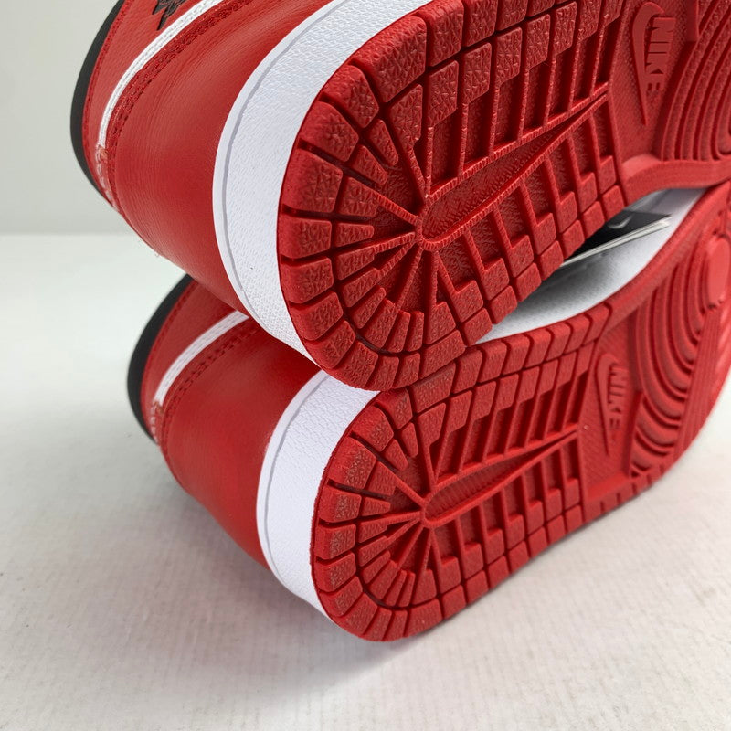 【中古美品】【メンズ】 NIKE ナイキ 555088-161 AIR JORDAN 1 HIGH OG "HERITAGE" エアジョーダン 1 ハイ スニーカー 靴 160-261014-mh-07-fuzh サイズ：27cm カラー：ホワイト・レッド 万代Net店
