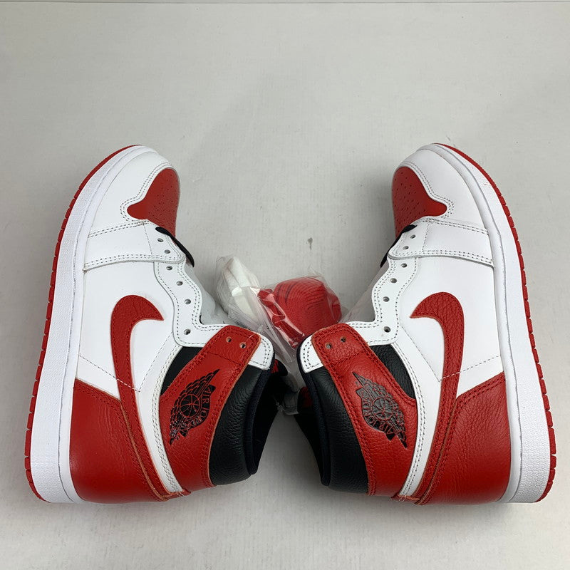 【中古美品】【メンズ】 NIKE ナイキ 555088-161 AIR JORDAN 1 HIGH OG "HERITAGE" エアジョーダン 1 ハイ スニーカー 靴 160-261014-mh-07-fuzh サイズ：27cm カラー：ホワイト・レッド 万代Net店