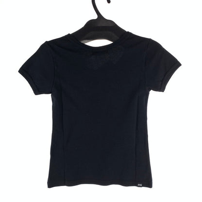 【中古美品】【レディース】 HYSTERIC GLAMOUR ヒステリックグラマー 84 SOUNDS 半袖Tシャツ カットソー チビTEE 170-261010-gm-07-fuzh サイズ：F カラー：ブラック 万代Net店