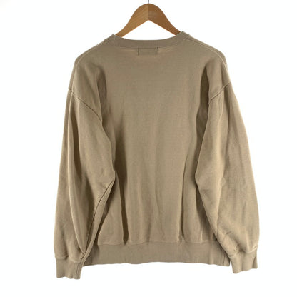 【中古品】【メンズ】 HYSTERIC GLAMOUR ヒステリックグラマー 02243CS11 SEE NO EVIL刺繍 スウェット 古着 140-261010-gm-34-fuzh サイズ：L カラー：ベージュ 万代Net店