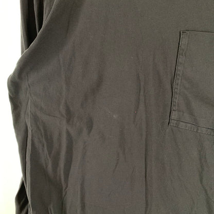 【中古品】【メンズ】 MONCLER モンクレール 長袖 ポケットTシャツ カットソー 古着 141-261010-gm-33-fuzh サイズ：L カラー：ブラック 万代Net店