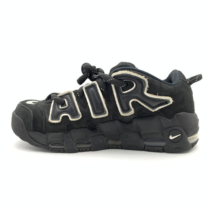 【中古品】【メンズ】 NIKE ナイキ×AMBUSH アンブッシュ FB1299-001 AIR MORE UPTEMPO LOW SP エアモアアップテンポ モアテン スニーカー 靴 160-261010-gm-42-fuzh サイズ：27ｃｍ カラー：ブラック 万代Net店