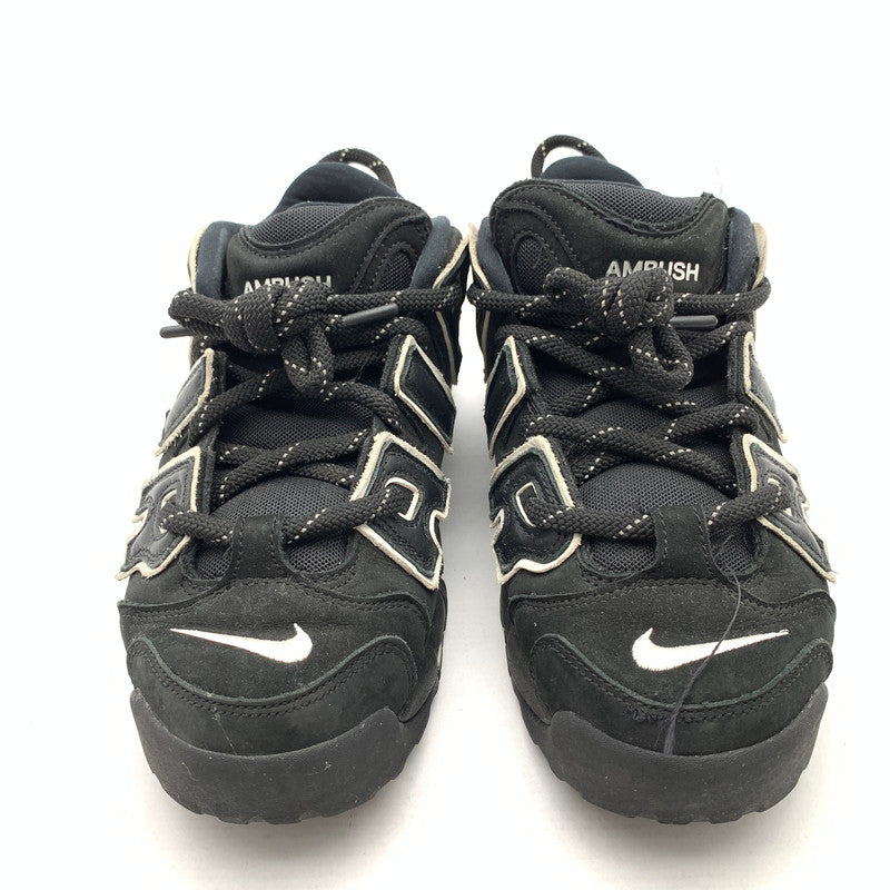 【中古品】【メンズ】 NIKE ナイキ×AMBUSH アンブッシュ FB1299-001 AIR MORE UPTEMPO LOW SP エアモアアップテンポ モアテン スニーカー 靴 160-261010-gm-42-fuzh サイズ：27ｃｍ カラー：ブラック 万代Net店