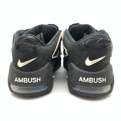 【中古品】【メンズ】 NIKE ナイキ×AMBUSH アンブッシュ FB1299-001 AIR MORE UPTEMPO LOW SP エアモアアップテンポ モアテン スニーカー 靴 160-261010-gm-42-fuzh サイズ：27ｃｍ カラー：ブラック 万代Net店