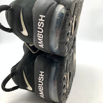 【中古品】【メンズ】 NIKE ナイキ×AMBUSH アンブッシュ FB1299-001 AIR MORE UPTEMPO LOW SP エアモアアップテンポ モアテン スニーカー 靴 160-261010-gm-42-fuzh サイズ：27ｃｍ カラー：ブラック 万代Net店