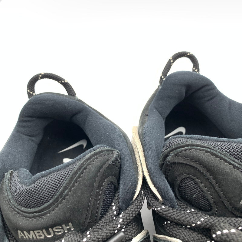 【中古品】【メンズ】 NIKE ナイキ×AMBUSH アンブッシュ FB1299-001 AIR MORE UPTEMPO LOW SP エアモアアップテンポ モアテン スニーカー 靴 160-261010-gm-42-fuzh サイズ：27ｃｍ カラー：ブラック 万代Net店