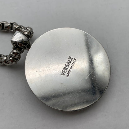 【中古品】【メンズ】 VERSACE ヴェルサーチ メデューサ ネックレス アクセサリー 182-261010-gm-38-fuzh カラー：シルバー 万代Net店