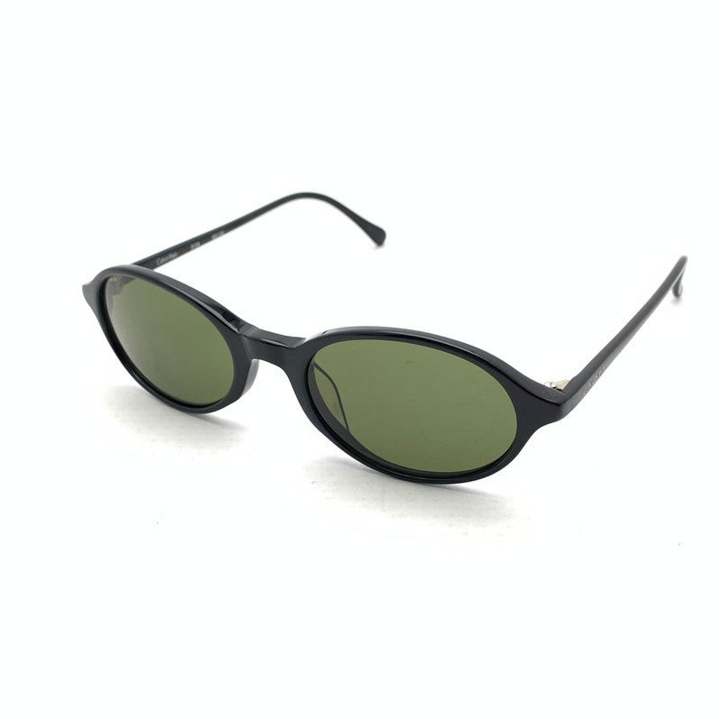 【中古品】【レディース】 CALVIN KLEIN カルバンクライン サングラス メガネ アイウェア 203-261010-gm-39-fuzh サイズ：50-20 カラー：ブラック レンズグリーン 万代Net店