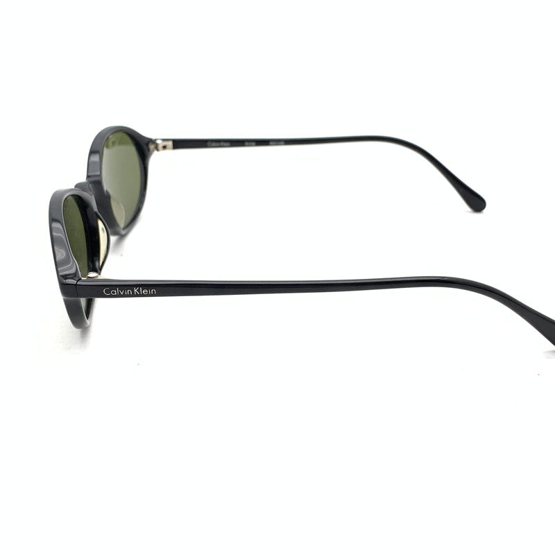 【中古品】【レディース】 CALVIN KLEIN カルバンクライン サングラス メガネ アイウェア 203-261010-gm-39-fuzh サイズ：50-20 カラー：ブラック レンズグリーン 万代Net店