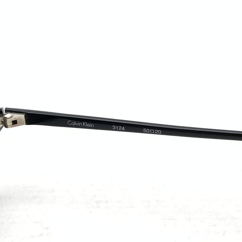 【中古品】【レディース】 CALVIN KLEIN カルバンクライン サングラス メガネ アイウェア 203-261010-gm-39-fuzh サイズ：50-20 カラー：ブラック レンズグリーン 万代Net店