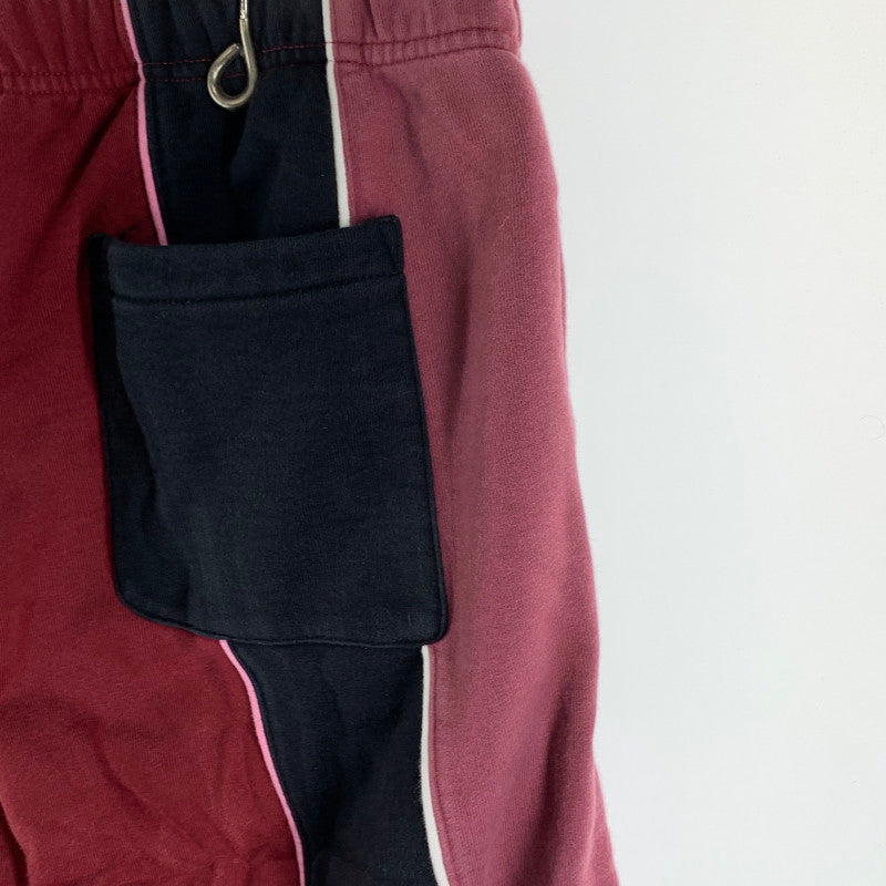 【中古品】【メンズ】 SUPREME シュプリーム 21FW TRACK PANELED SWEATPANT スウェットパンツ ボトムス 149-261010-gm-12-fuzh サイズ：M カラー：ワインレッド 万代Net店