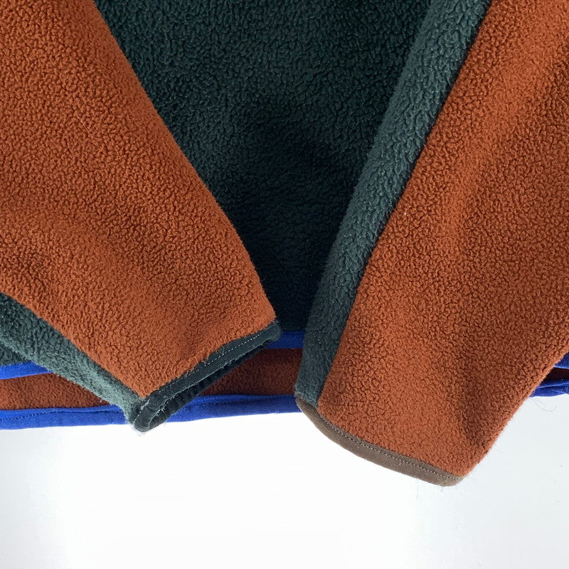 【中古品】【メンズ】 PATAGONIA パタゴニア SYNCHILLA FLEECE JACKET シンチラ フリースジャケット ブルゾン 144-261010-gm-26-fuzh サイズ：M カラー：グリーン ブラウン 万代Net店