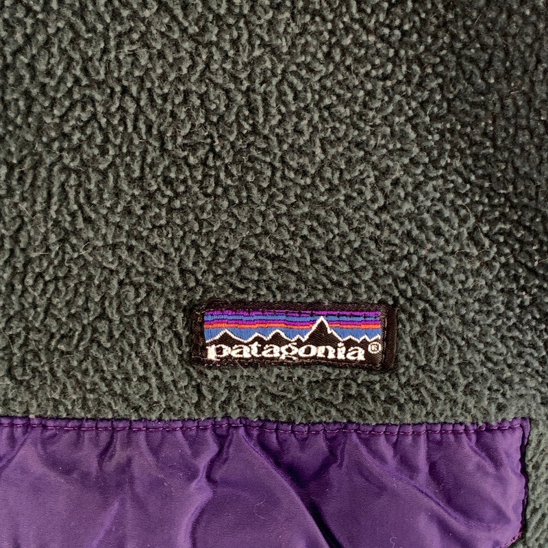 【中古品】【メンズ】 PATAGONIA パタゴニア SYNCHILLA FLEECE JACKET シンチラ フリースジャケット ブルゾン 144-261010-gm-26-fuzh サイズ：M カラー：グリーン ブラウン 万代Net店
