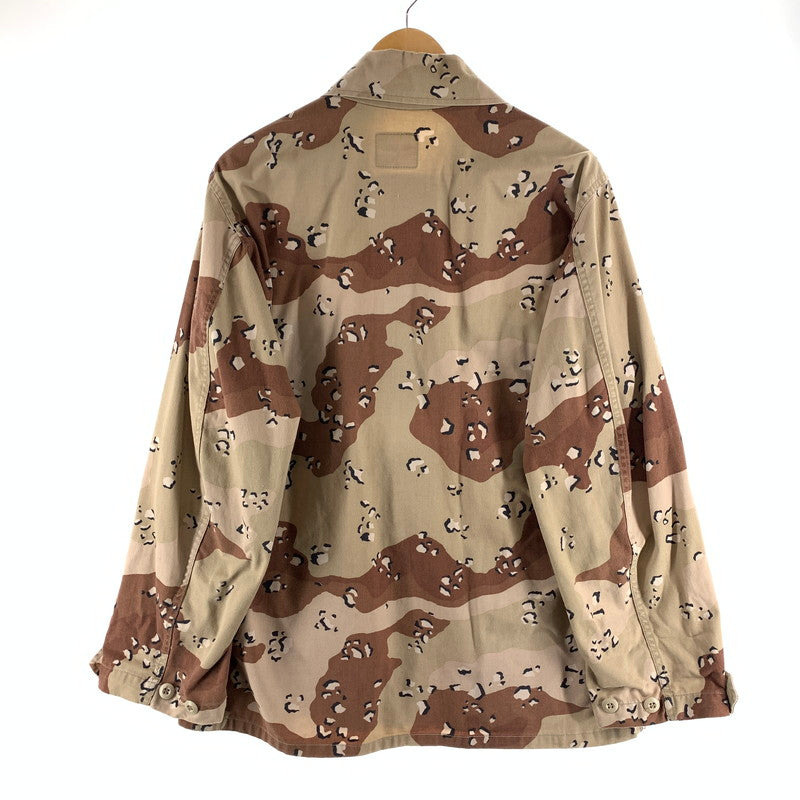 【中古品】【メンズ】 U.S.ARMY アメリカ陸軍 80年代 ミリタリージャケット 80s アウター ブランド 古着 145-261010-gm-01-fuzh サイズ：ML カラー：ベージュ 万代Net店