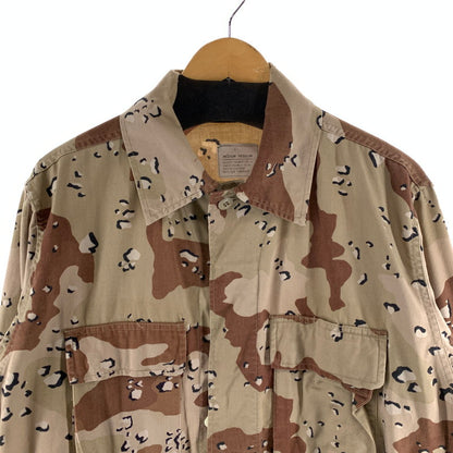 【中古品】【メンズ】 U.S.ARMY アメリカ陸軍 80年代 ミリタリージャケット 80s アウター ブランド 古着 145-261010-gm-01-fuzh サイズ：ML カラー：ベージュ 万代Net店