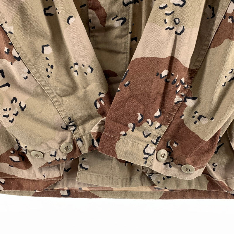 【中古品】【メンズ】 U.S.ARMY アメリカ陸軍 80年代 ミリタリージャケット 80s アウター ブランド 古着 145-261010-gm-01-fuzh サイズ：ML カラー：ベージュ 万代Net店