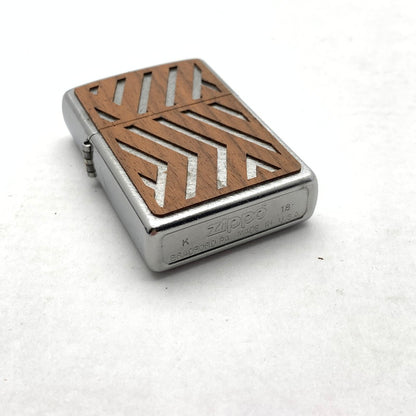 【中古品】【メンズ】 ZIPPO ジッポ×WOODCHUCK オイルライター ライター 206-261017-gm-39-fuzh カラー：シルバー 万代Net店