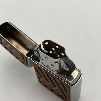 【中古品】【メンズ】 ZIPPO ジッポ×WOODCHUCK オイルライター ライター 206-261017-gm-39-fuzh カラー：シルバー 万代Net店